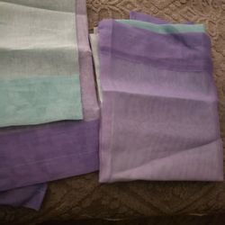 Beautiful purple and blue curtains 💜 