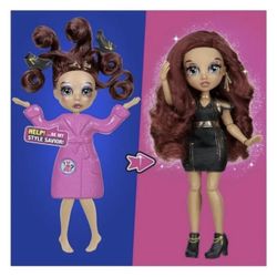Failfix Loves Glam Total Makeover Doll Pack Fashion Doll Set 8.5"