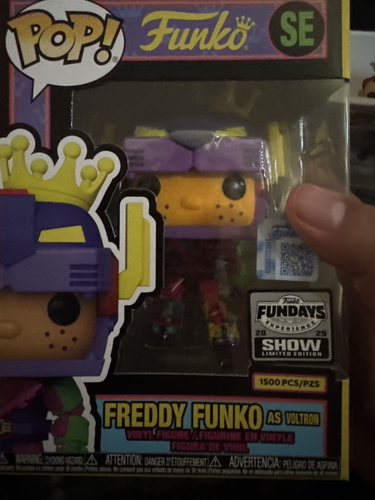 Freddy As Voltron Blacklight 