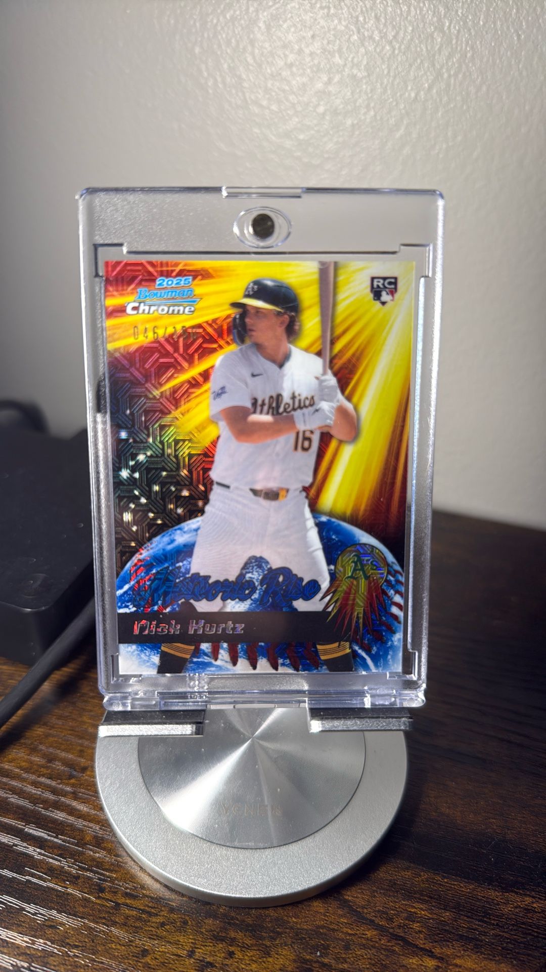 2025 Nick Kurtz Bowmen Chrome Oakland Athletics /250