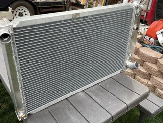 69 Chevy truck aluminum radiator