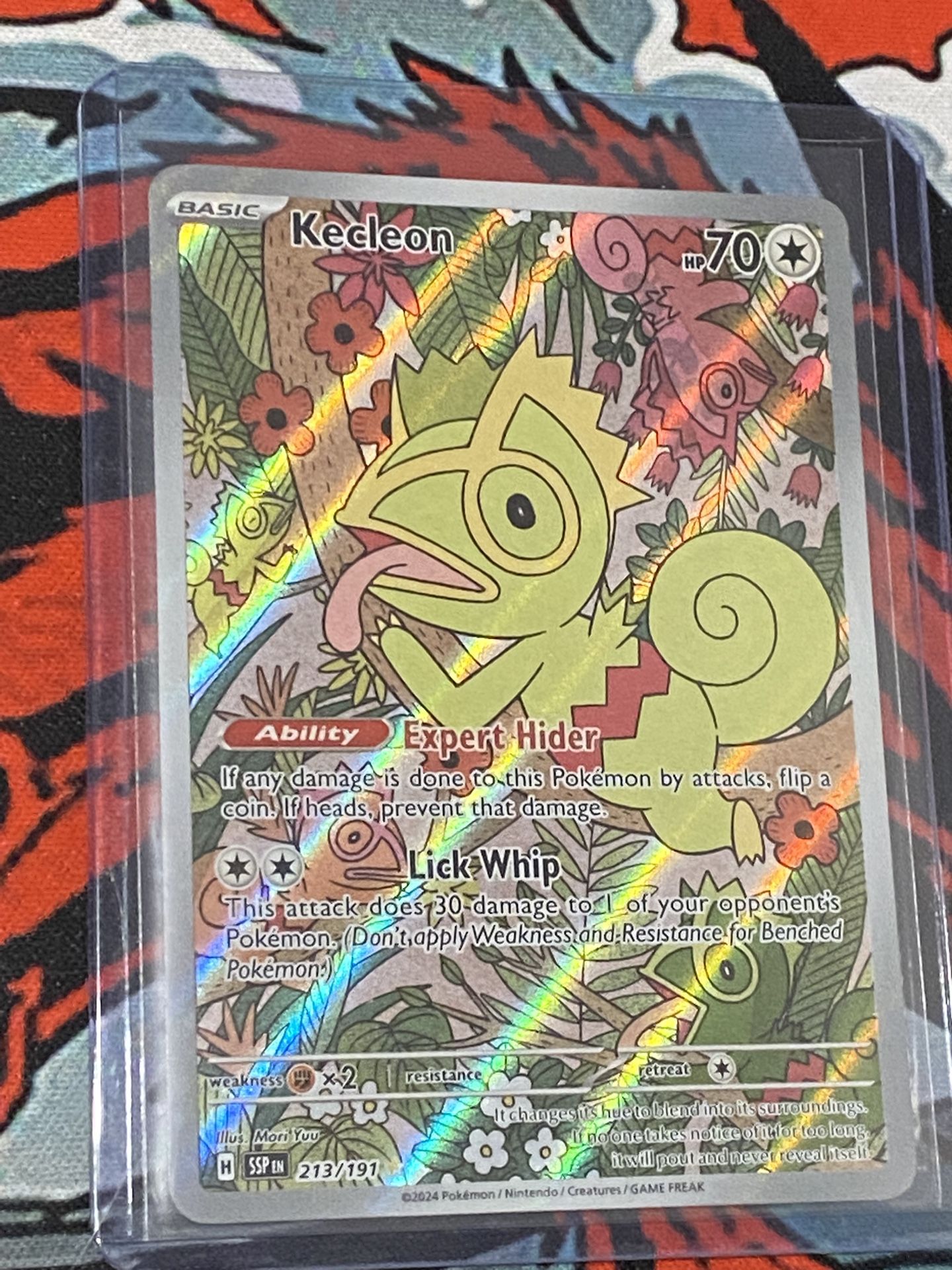 Kecleon Illustration Rare 213/191 Sv08: Surging Sparks