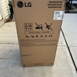 LG 6 cu ft Single Door Top Freezer Refrigerator  in Platinum silver BLACK FRIDAY SALE 2 left