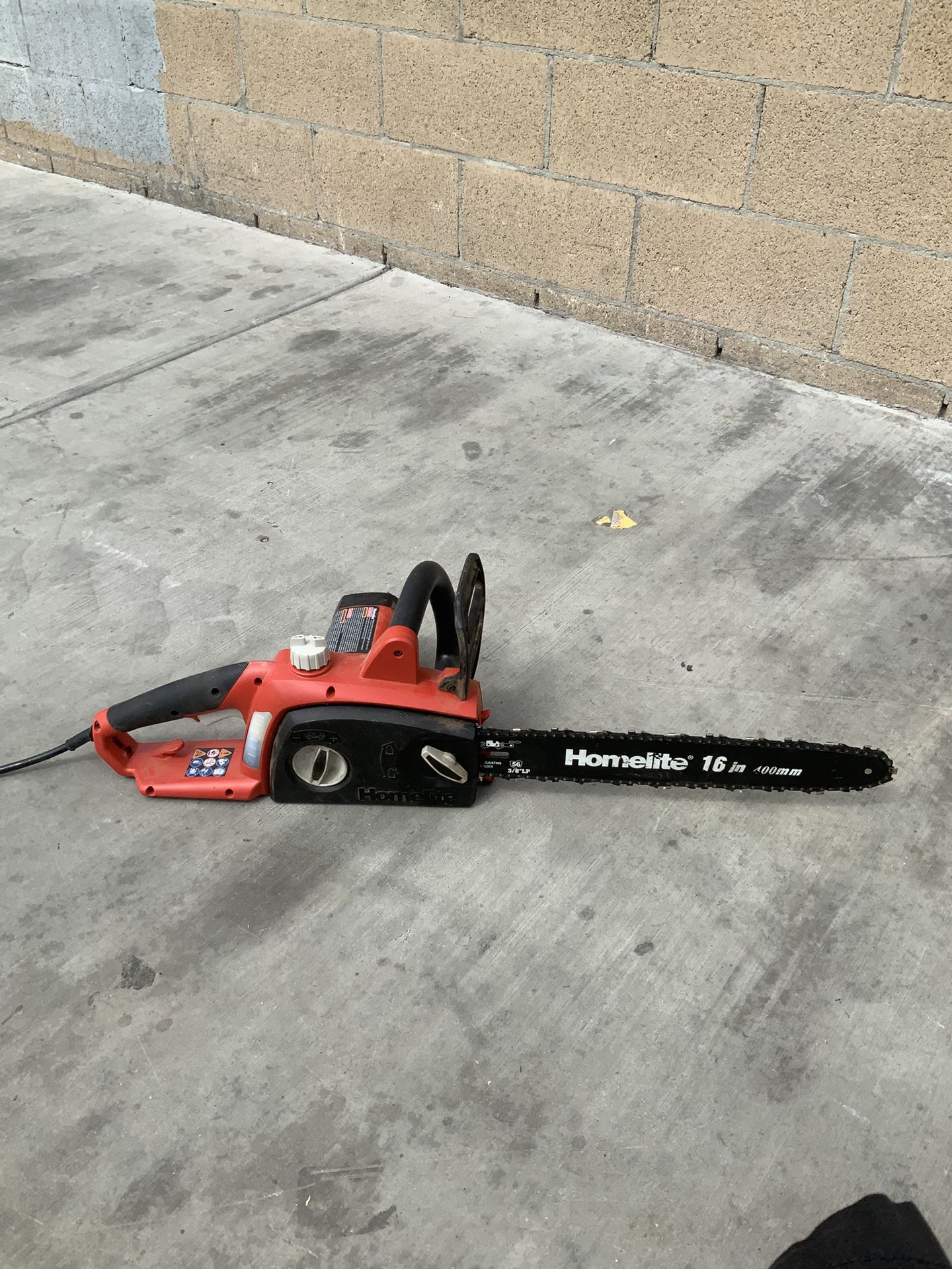 Homelite Chainsaw Electric