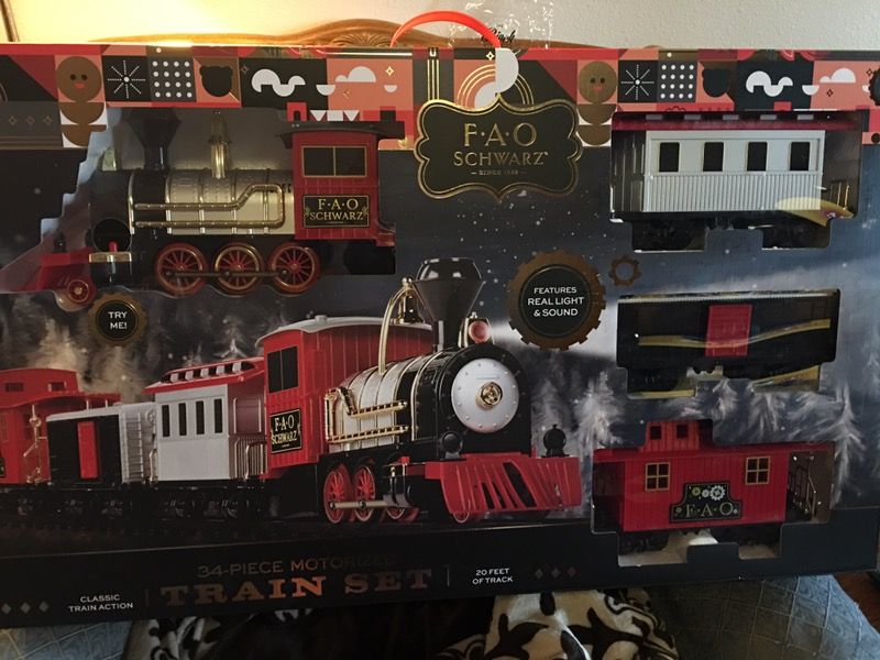FAO SCHWARZ 150th Anniversary Train Set