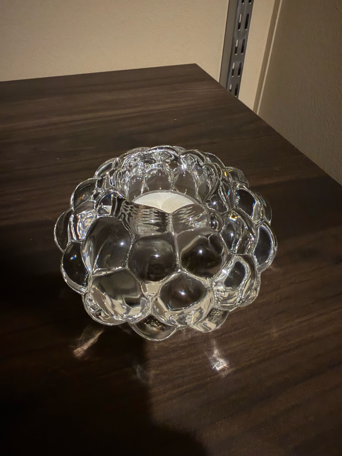 Gorgeous Crystal Bubble Candle Holder