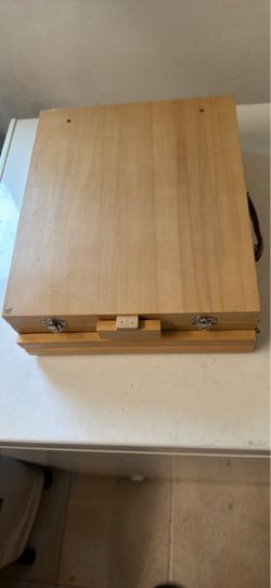Vtg Royal & Langnicket Wooden Box Sketching & Drawing Art Set OBO
