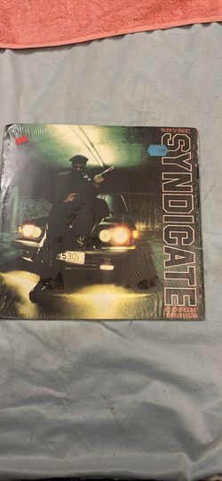 The rhyme syndicate coming through vinyl LP
