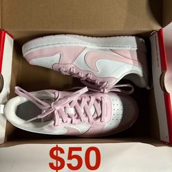 New Nike Court Borough Low Recraft (GS) Size 6y