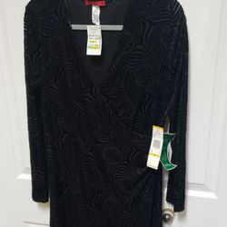 NWT Black Anne Klein Women's Dress, Size M! Retails $89+!!