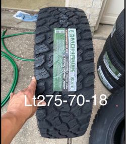 4 new lt275-70-18 at