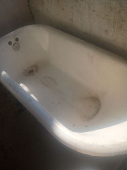 Two tubs cast iron