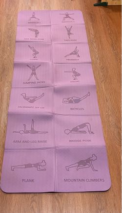 Yoga mat with carrying bag