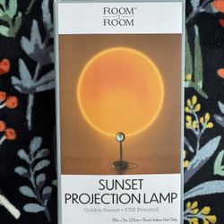 Golden Sunset Projection Lamp