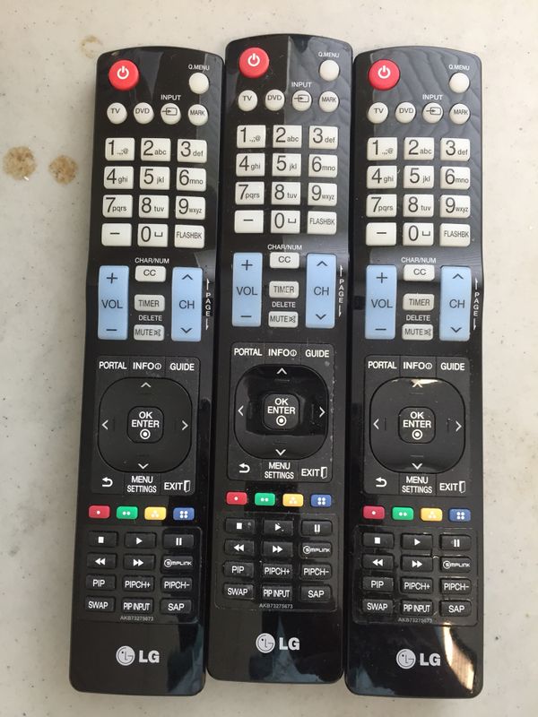 LG REMOTE CONTROL FOR ANY LG TV ANY DVD for Sale in Lake Worth, FL