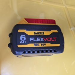 DEWALT 20V/60VMAX FLEXVOLT BATTERIE 6.0AH NEW 