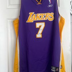 LAKERS JERSEY  LAMAR ODOM