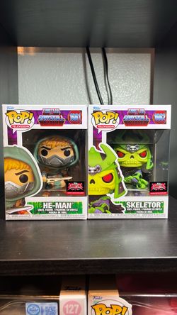 Funko Pop He-Man 1661 Skeletor 1662 Targetcon 2025 Limited Edition