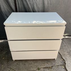 White Dresser Drawers