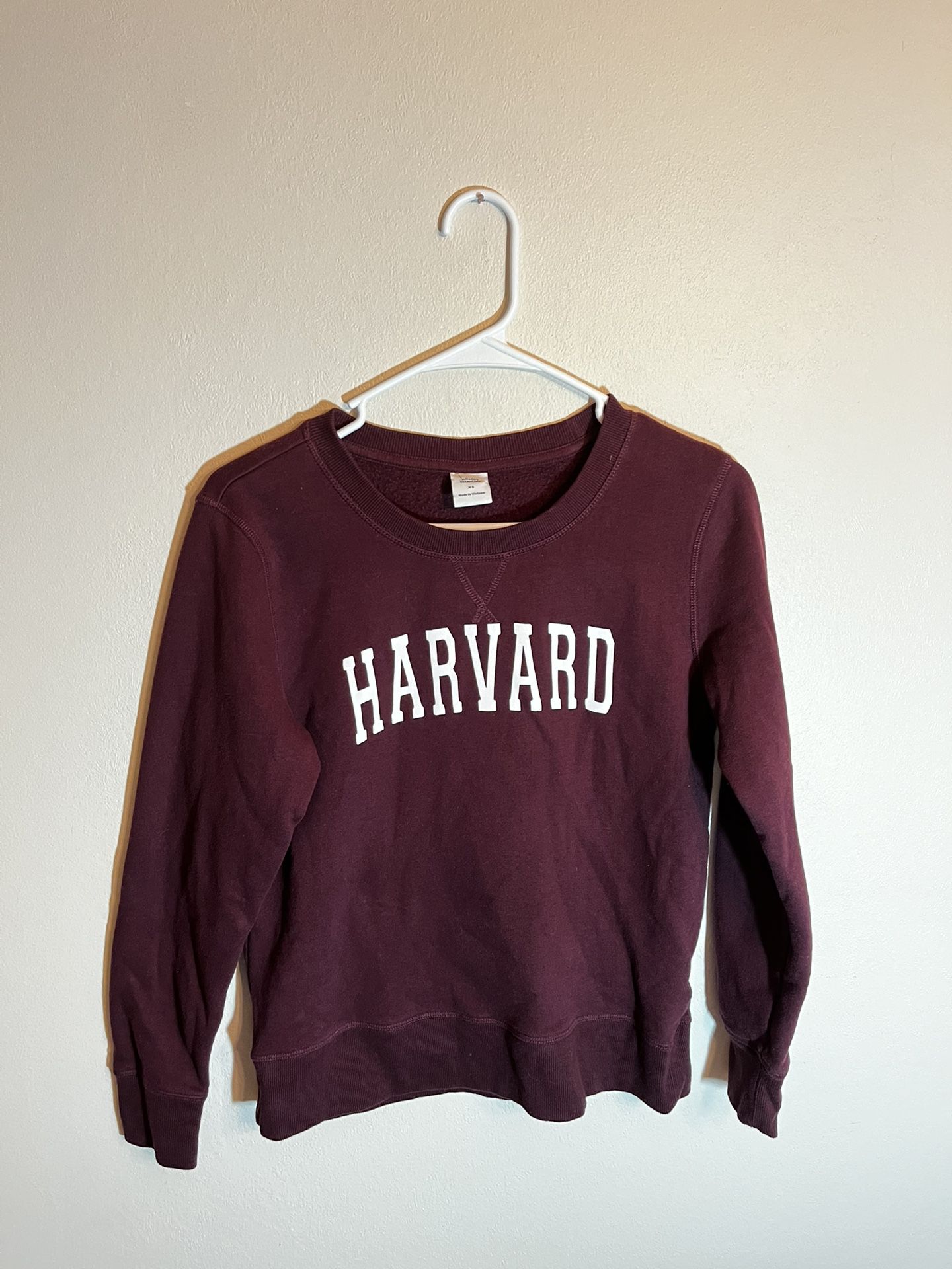 Harvard Crewneck Sweatshirt Adult X-Small