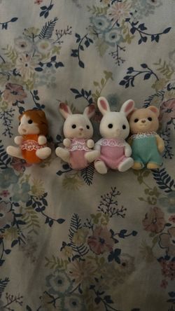 Calico Critters babies.