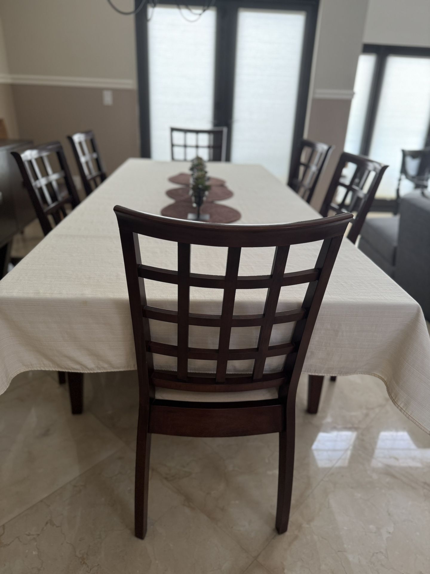 Extendable Dining Table With 6 Chairs