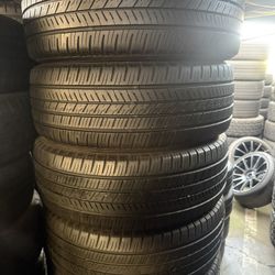 4 Used Tires 215/60r16 Yokohama 🤑free Installation ‼️