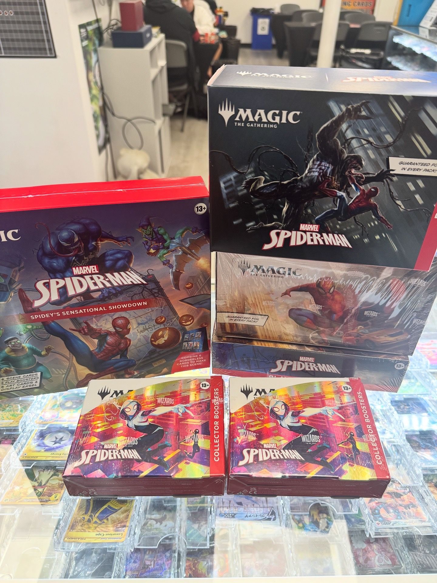 Magic The Gathering - Marvel’s Spiderman Collector Play Booster Bundle Scene Box English Sealed