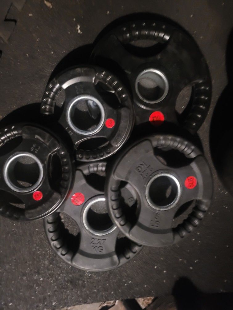 Rubber grip Weights