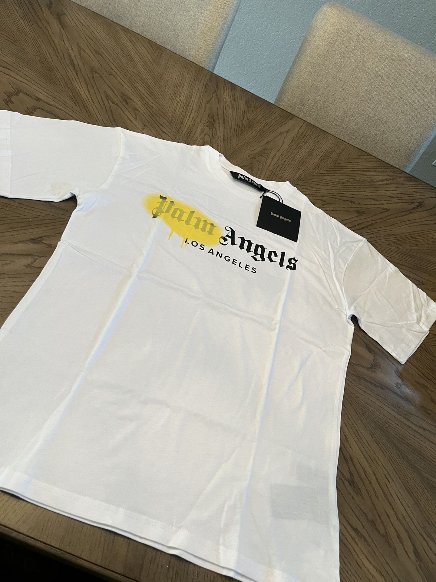 palm angels t shirt *spray* *la* size medium