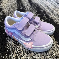 Kids Vans Butterfly Sneakers – Size 12 (Like New)
