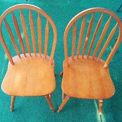 WOODEN CHAIRS 