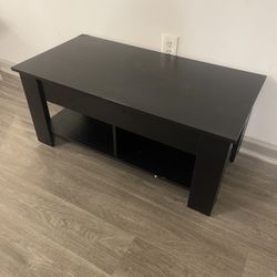 Black Lift Top Coffee Table