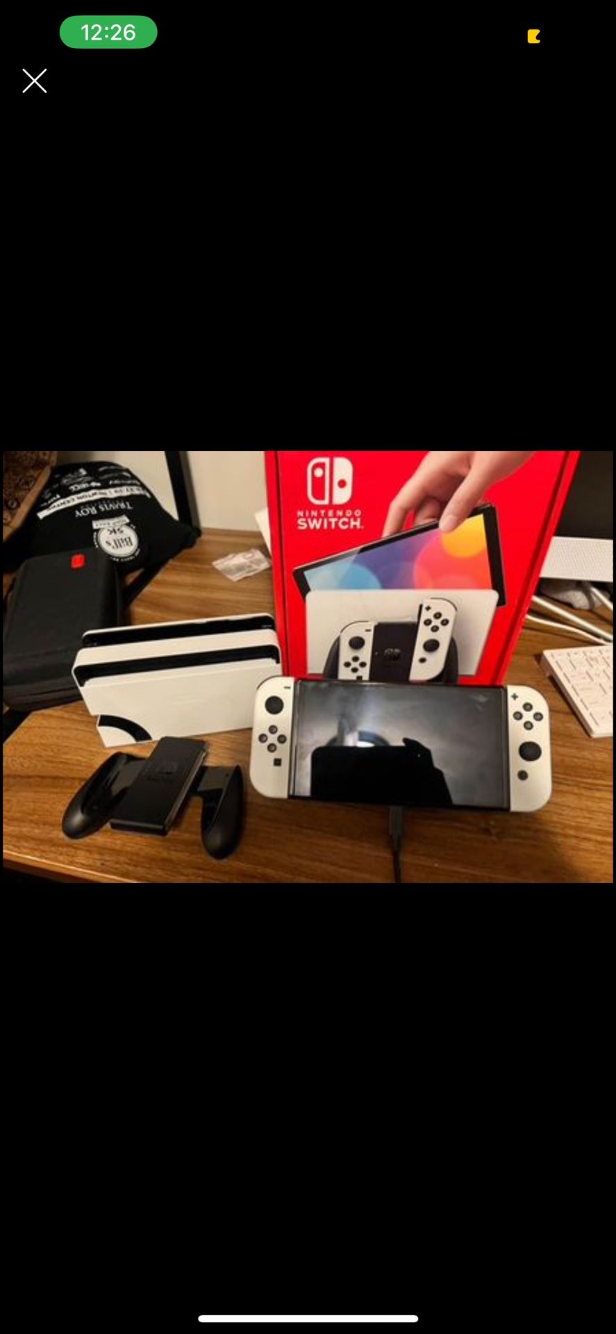 Nintendo Switchâ„¢ - OLED Model White set