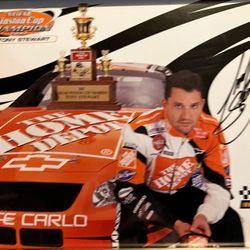 Autographed Tony Stewart