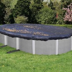 NEW Blue Wave 15ft x 30ft or 16ft x 25ft Oval Leaf Net Above Ground Pool Pond Spa Cover Black
Size 15-ft x 30-ft or 16-ft x 25-ft
Color Black