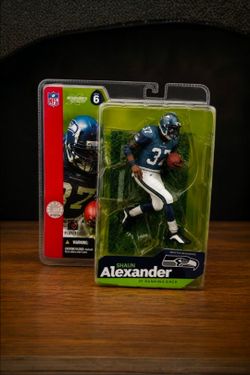 McFarlane NFL Series 6 Shaun Alexander #37 Seattle Seahawks action figure