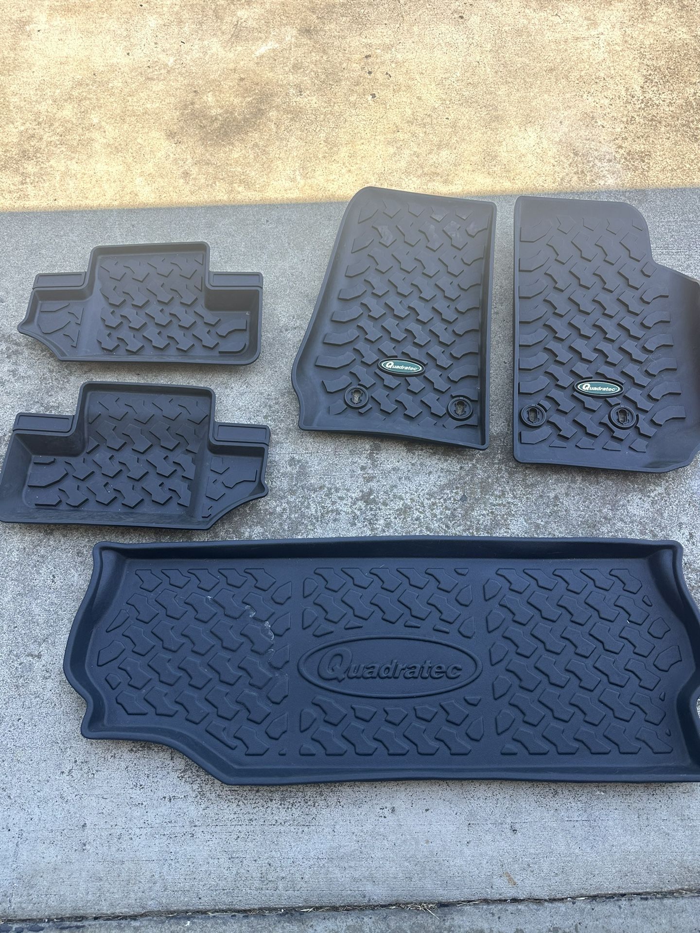 Jeep Wrangler Floor Mat Kit