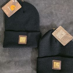 Carhartt × King Baby Limited Edition Beanies — Set of 2 — Made in Canada — NWT
