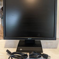 Acer 17" LCD PC Computer Monitor 