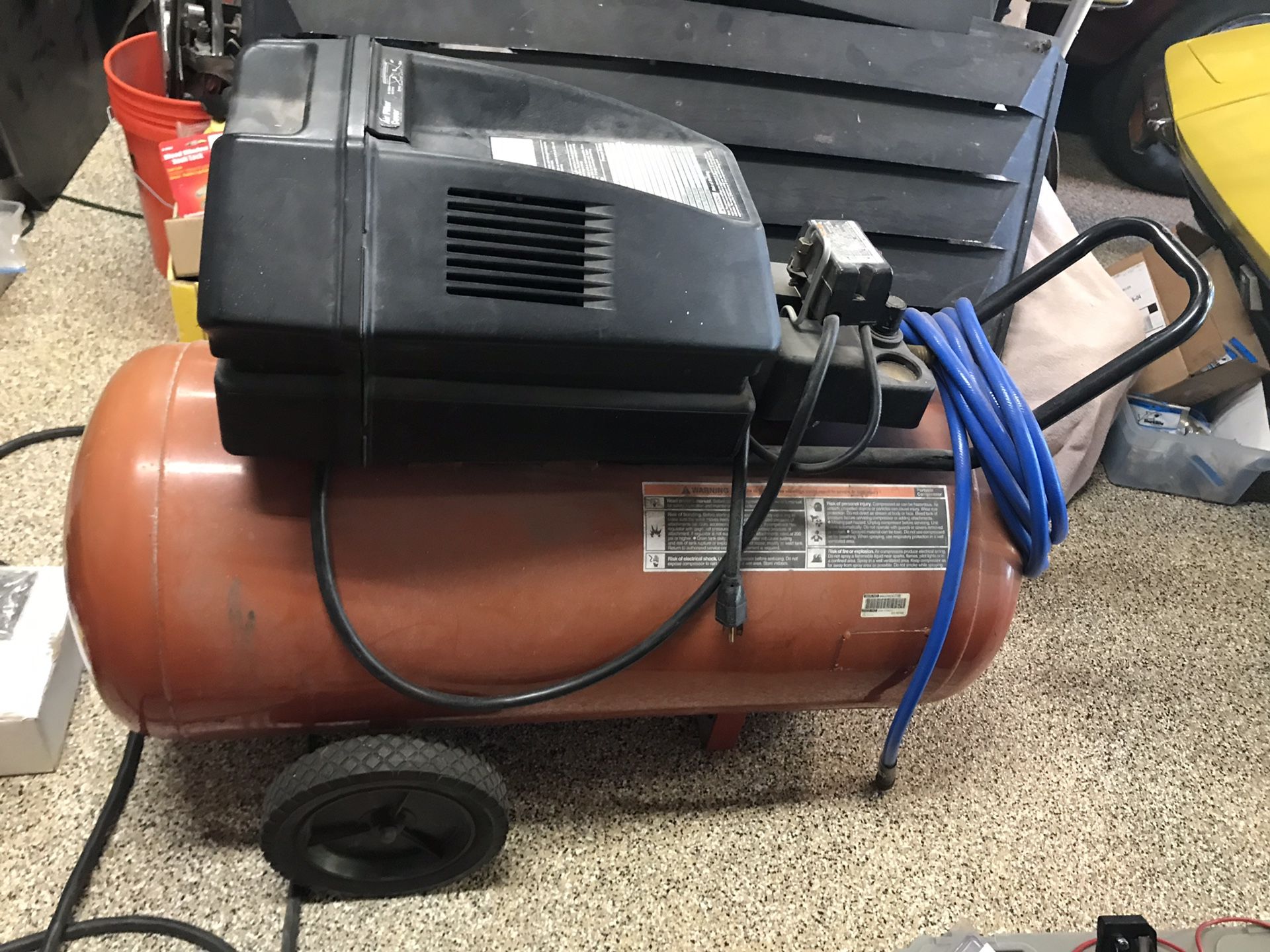 Craftsman 33 Gal Air Compressor 6 Hp Horizontal Tank For Sale In San