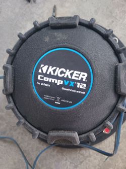 Kicker subwoofer