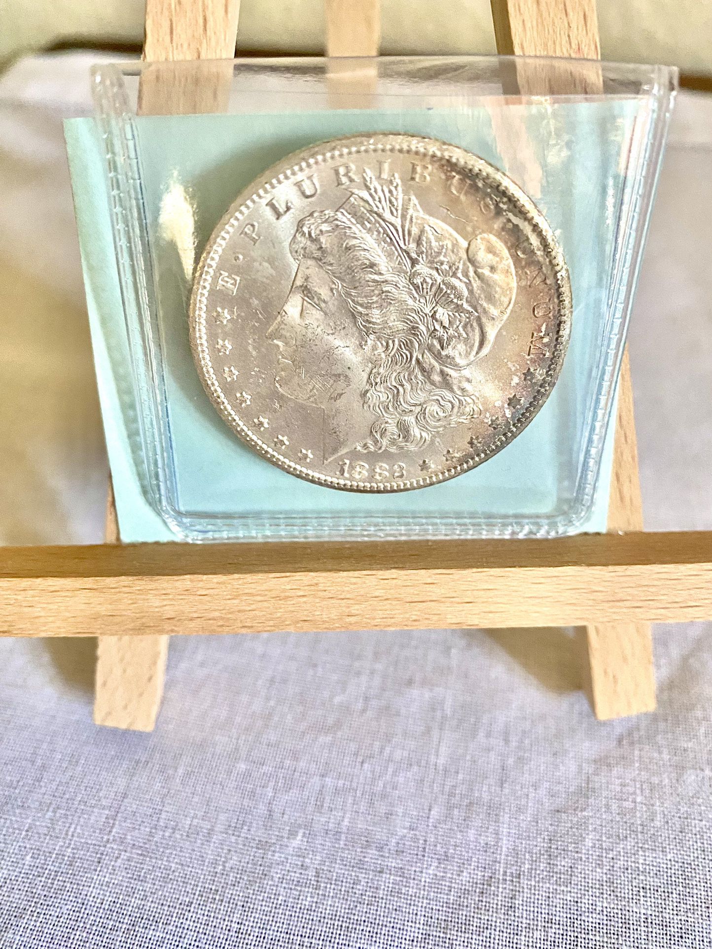 1882 - CC Morgan Silver Dollar. 