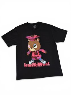 Kanye West x Takashi Murakami Men's T Shirt 2009 Graduation Bear Size Large NWOT
