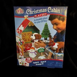 The ELF ON THE SHELF CHRISTMAS CABIN PLAYSET 