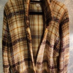 Vintage Maori Bee Women's Cardigan Sweater Jacket Medium

