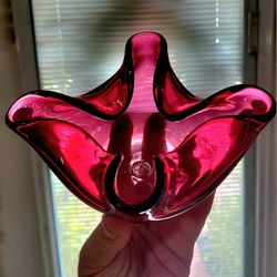 Vintage FENTON Cranberry Glass Collection . Please see description for measurements and pricing
