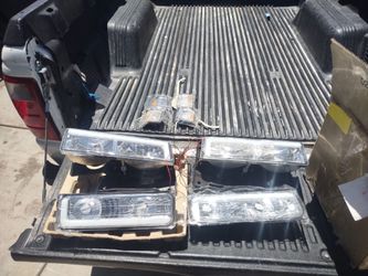 1(contact info removed) Chevy OBS After market LED Headlight with side light