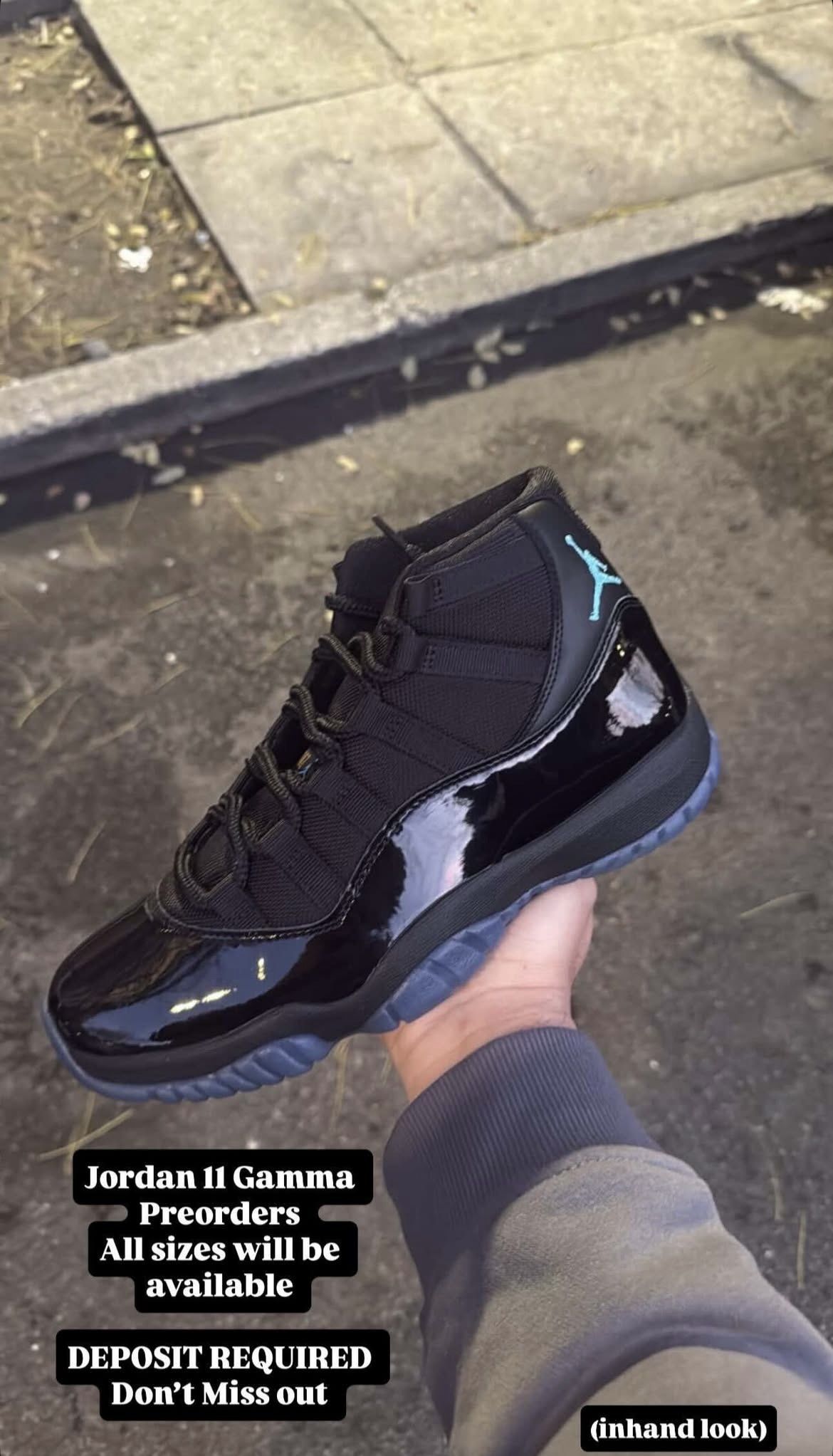 Jordan 11 Gammas 🌌