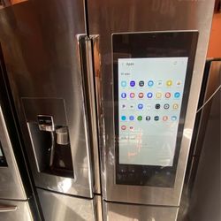 🍂SAMSUNG SMART REFRIGERATOR WITH TOUCH SCREEN🍂🆓️FREE DELIVERY🆓️✔️STAINLESS STEEL✔️